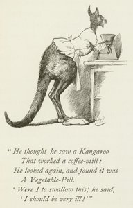 Illustrasjon for Sylvie og Bruno av Lewis Carroll av Harry Furniss