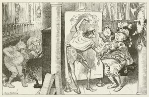 Illustrasjon for Sylvie og Bruno av Lewis Carroll av Harry Furniss