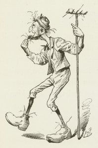 Illustrasjon for Sylvie og Bruno av Lewis Carroll av Harry Furniss