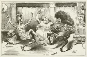 Illustrasjon for Sylvie og Bruno av Lewis Carroll av Harry Furniss