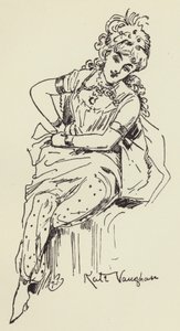 Kate Vaughan av Harry Furniss
