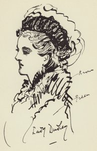 Lady Dudley av Harry Furniss