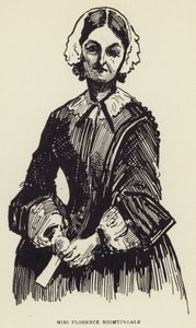 Frøken Florence Nightingale av Harry Furniss