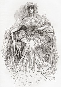 Miss Havisham (gravering)