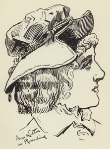 Miss Litton som Rosalind av Harry Furniss