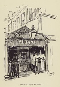Nordinngang til Albany av Harry Furniss