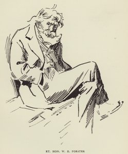 Høyre ærede W E Forster av Harry Furniss