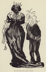 Sir William og Lady Wilde av Harry Furniss
