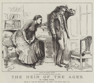 Tidenes arving, av James Payn av Harry Furniss