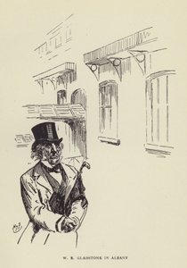 VI Gladstone i Albany av Harry Furniss