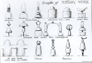 Eksempler på topiært arbeid, 1902 av Harry Inigo Triggs
