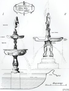 Fountains, Wilton House, Wiltshire og Victoria and Albert Museum, London av Harry Inigo Triggs