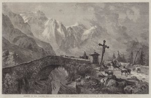 Morgen i Viescher Thal, går opp til High Pasturage