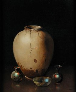 Krukken (olje på lerret) av Harry Wilson Watrous