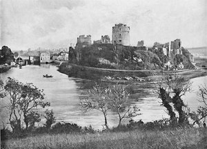 Pembroke Castle, c1896 av Harvey Barton