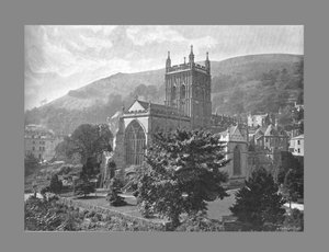 Priory Church, Great Malvern, ca 1900 av Harvey Barton