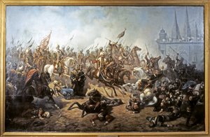 DET OTTOMANSKE RIKE: Den første beleiringen av Wien (Wien) av Hasan R?za