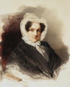 Portrett av Tsountes Ana Vladimirovna Bobrinskaya 1769-1846, 1837