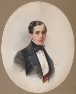 Portrett av Fjodor Nikolaevich Chelishchev 1811-1881, 1851
