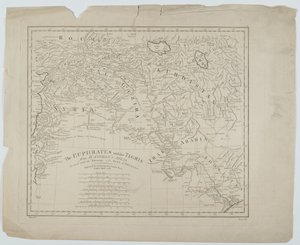 Eufrat og Tigris fra DAnvilles Atlas, gravert av Thomas Bowen, 1788 av Haywood Haywood