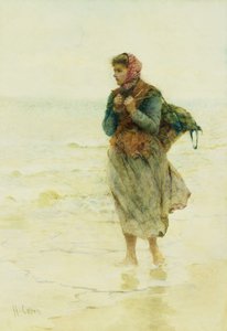 "A Rising Tide, Jetsom and Flotsam": A Young Seaweed-Gatherer at the Water