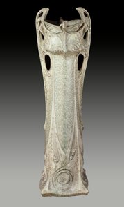 Art Nouveau: Jardiniere rundt 1902-1903 laget av Hector Guimard (1867-1942), 1900-tallet. Sevres, Nasjonalmuseet for keramikk. av Hector Guimard