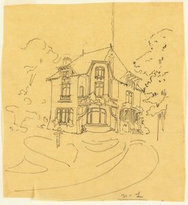 Design for en privat bolig av Hector Guimard
