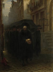 En jødisk begravelse av Hein Burgers