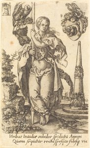 Veldedighet av Heinrich Aldegrever