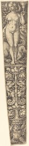 Dolkskjede med horen fra Babylon. av Heinrich Aldegrever