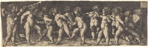 Dansende barn av Heinrich Aldegrever