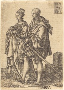 Dansepar, 1551. av Heinrich Aldegrever