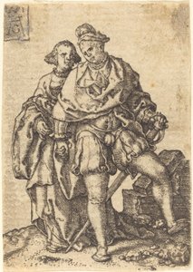 Dansepar, 1551. av Heinrich Aldegrever