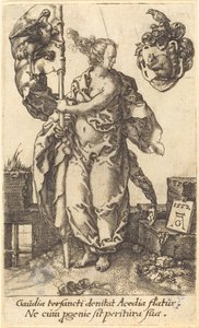Diligence, 1552. av Heinrich Aldegrever