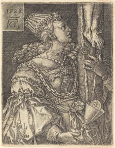 Faith, 1528. av Heinrich Aldegrever