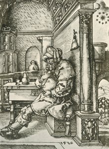 Jacob mediterer på Josephs drømmer, 1532, 1908.