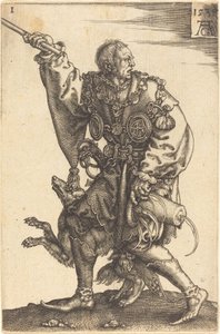 Store bryllupsdansere av Heinrich Aldegrever