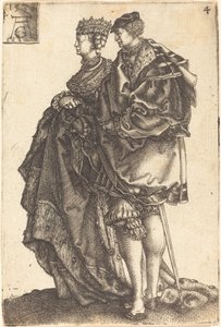 Store bryllupsdansere av Heinrich Aldegrever