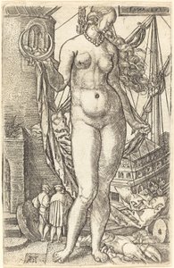 Luna, 1533. av Heinrich Aldegrever