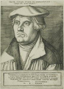 Martin Luther av Heinrich Aldegrever