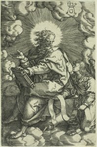 Matthew, fra The Four Evangelists, 1539 av Heinrich Aldegrever