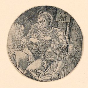 Samson og Delila av Heinrich Aldegrever