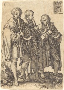 Tre musikere, 1551.