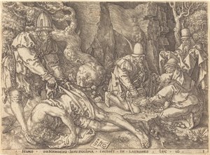 Reisende blant tyver av Heinrich Aldegrever