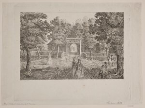 Innkjørsel til en gentlemannsete av Heinrich Christian Schumacher