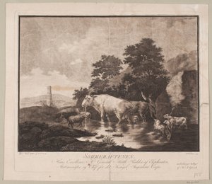 Sommerkvelden av Heinrich Grosch