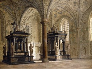 Roskilde katedral, Danmark, 1874