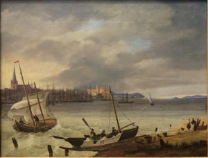 Kiel og Kielfjorden av Heinrich Hintze