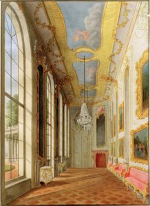 Lite galleri ved Sanssouci-palasset av Heinrich Hintze