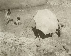 Der Malschirm II, 1909 eller tidligere, trykt etter 1911 (fotogravyr)